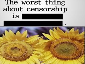 Suggestions for Censorship