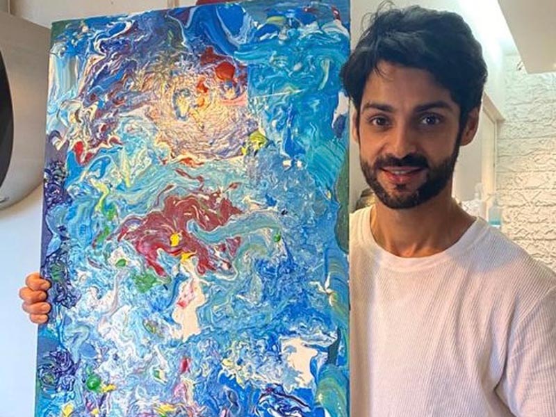 actor karan wahi to auction his painting