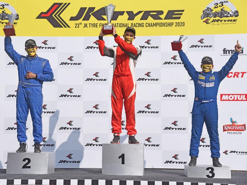 double for ashwin datta in jk racing