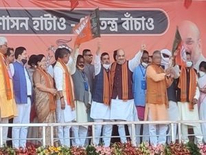 union home minister amit shah two day visit to bengal