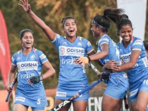 Indian junior womens hockey team Source Hockey India