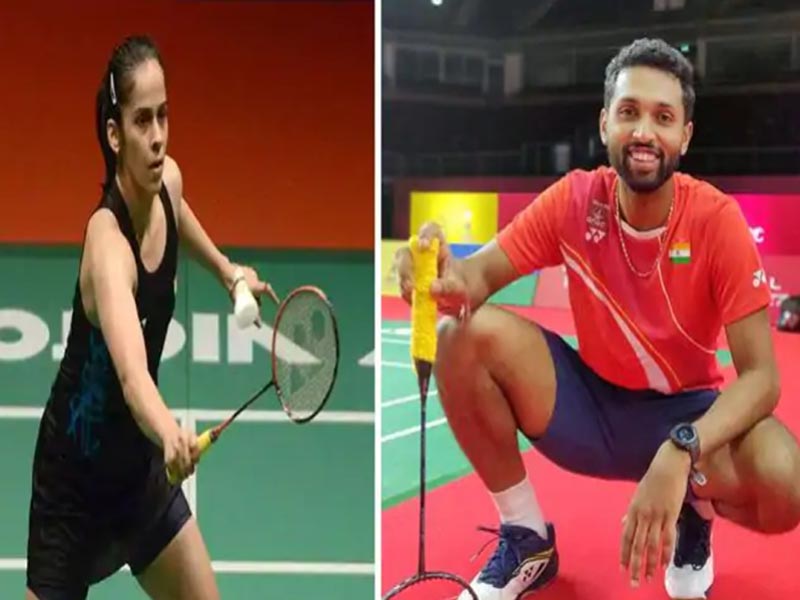 Saina Nehwal and HS Prannoy