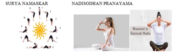 Surya Namaskar Nadisodhan Pranayama