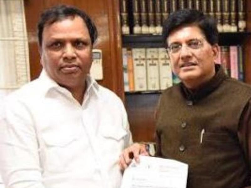 bfi presidency aspirant shelar requests goyal to restore railway fare concessions for sportspersons