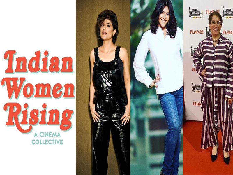 ekta kapoor guneet monga and tahira kashyap khurrana come together to launch indian women rising a cinema collective