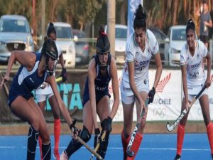 indian junior womens hockey team hold chile senior womens team to a 2 2 draw