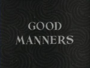 Good Manners by A Bhaskar Rao