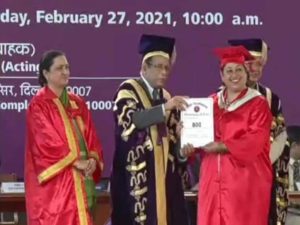 delhi university 97th annual convocation 2021 3