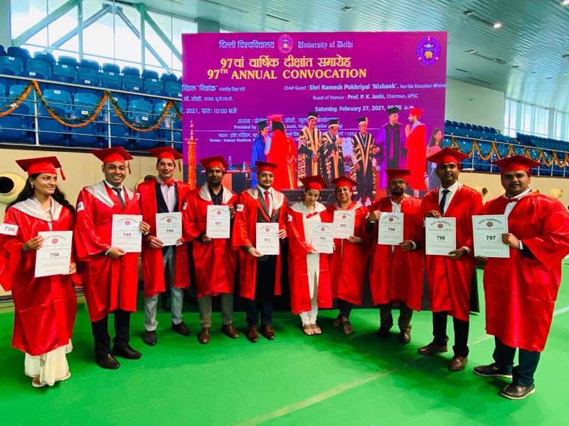 delhi university 97th annual convocation 2021 4