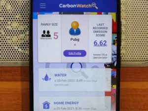 Carbon Watch Mobile App