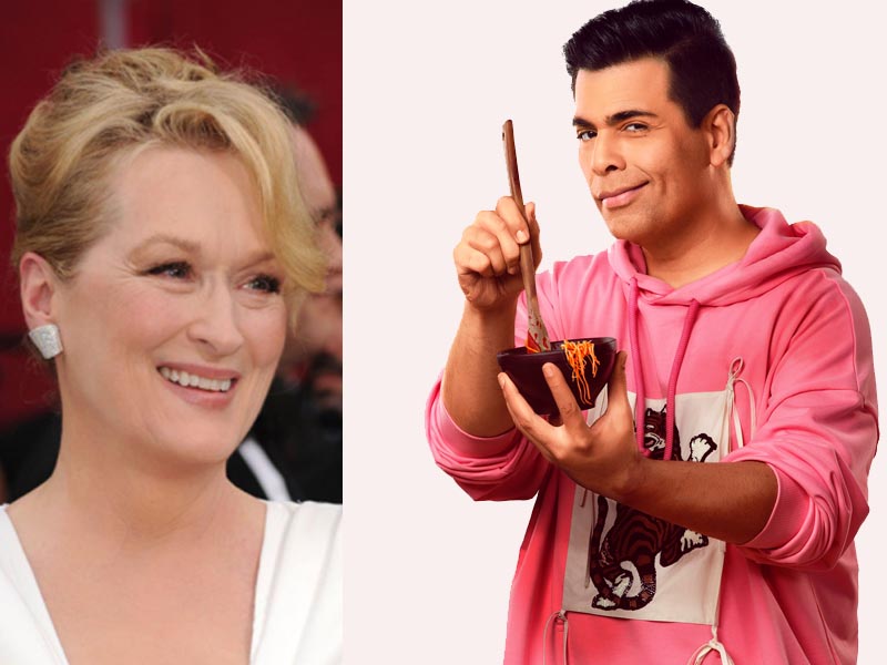 i would love to have a meal with meryl streep karan johar