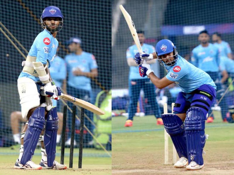 Delhi Capitals Shikhar Dhawan and Prithvi Shaw