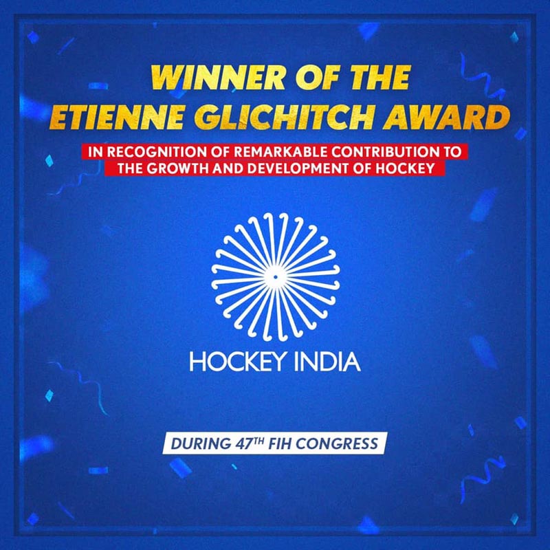 Etienne Glichitch FIH Honorary Award