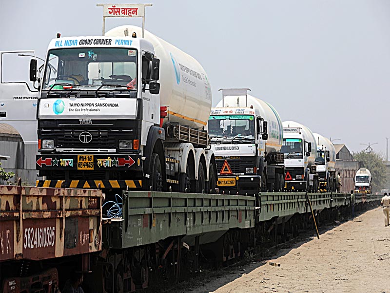 Railways delivering Liquid Medical