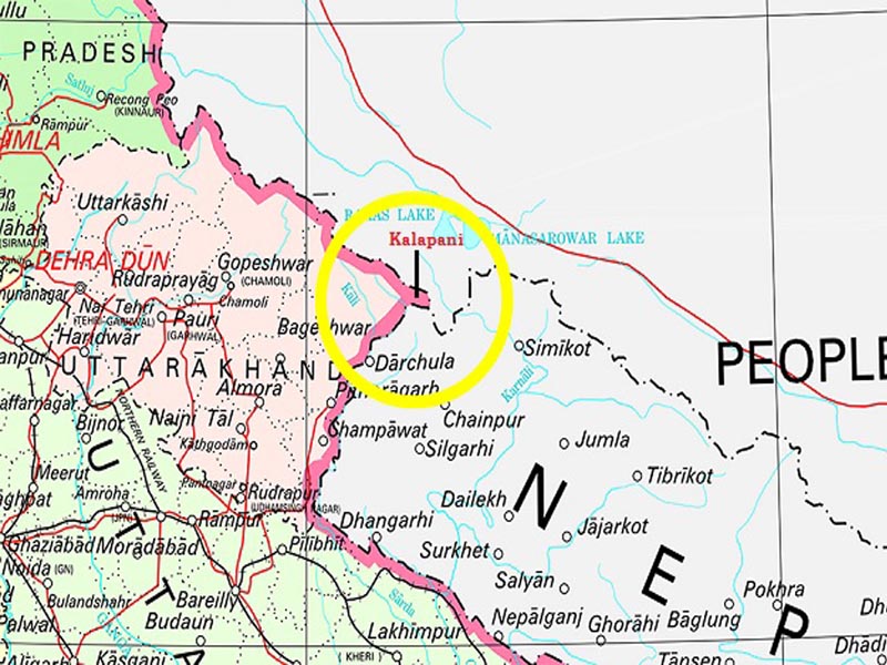 Kalapani territory