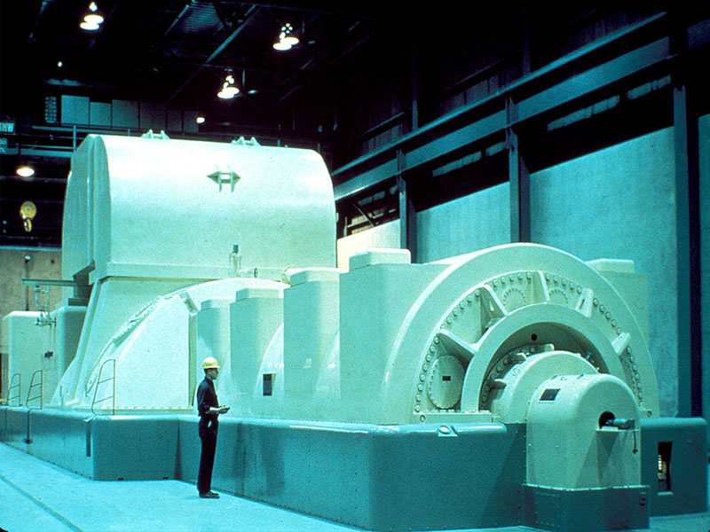 Modern Steam Turbine Generator