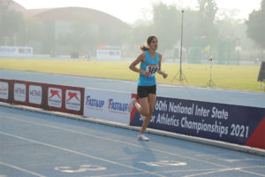 Winner 5000m Women Parul