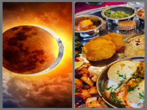 avoid eating food during Surya Grahan