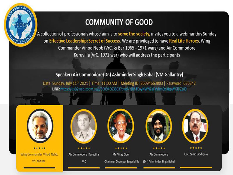 First Panel Discussion by Community for Good