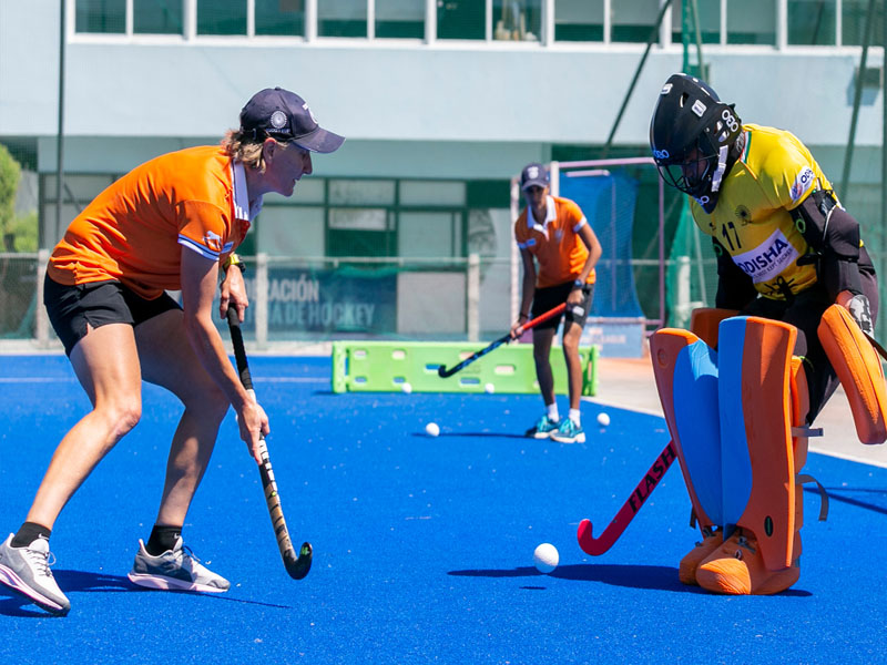 Indian Women Hockey Team In Training