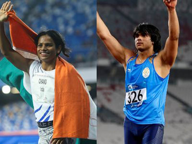 Indian athletics contingent Tokyo 2020