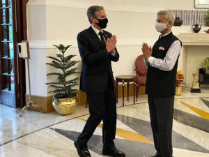 S Jaishankar and US Secretary of State Antony Blinken