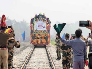 Haldibari Chilahati rail route