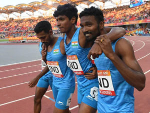 Indian 4x400m Relay Team