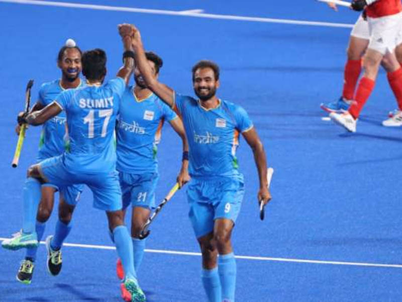 Indian Hockey team stormed to Semifinals