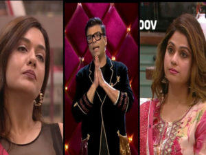 Karan Johar slam Divya for Shamita