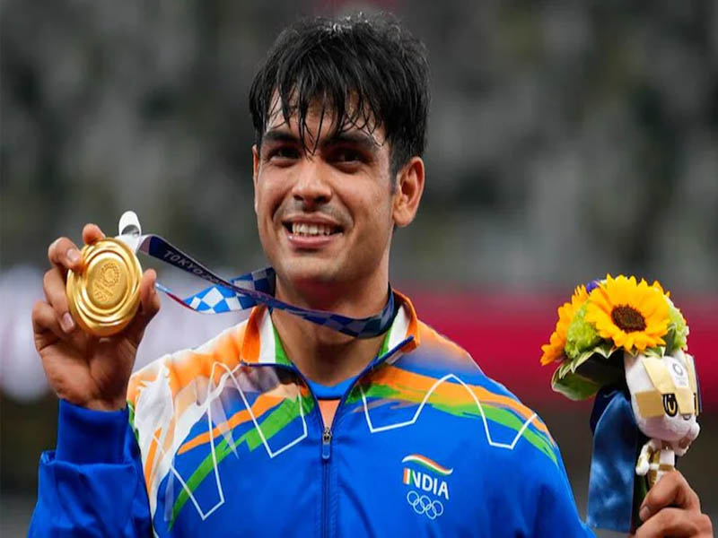 Neeraj Chopra wins Gold