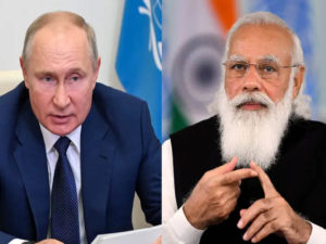 PM Modi spoke to Russian President Vladimir Putin