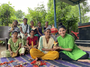 Purva Mantri encourages Bamboo Rakhi Project
