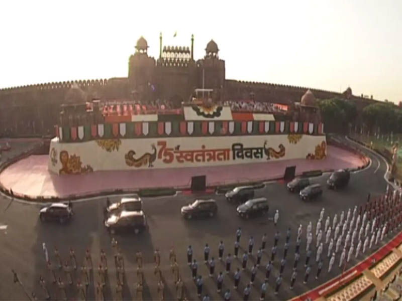 Red fort 75th Independence Day