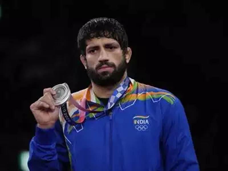 Wrestler Ravi Dahiya wins silver