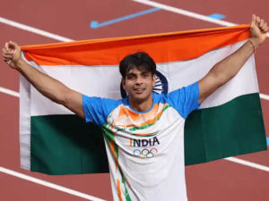 neeraj chopra wins gold medal