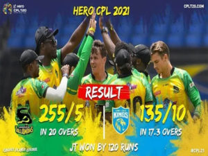 records for Jamaica in win over Lucia in Hero CPL