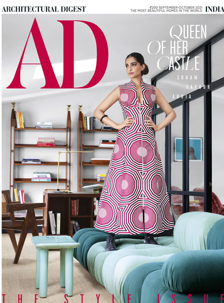 AD India Sept Oct 2021 Cover Sonam Kapoor Ahuja