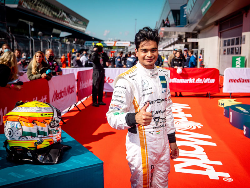 Arjun Maini at Red Bull Ring