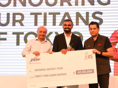 JSW Sports felicitates Olympic Bronze Medal-winning Indian Men’s Hockey Team