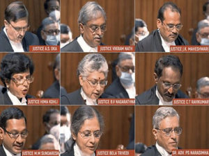 Nine new judges administered oath of office as judges of the Supreme Court