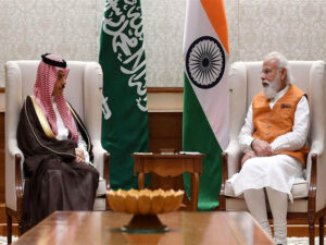 PM Modi met Minister of Foreign Affairs of Saudi Arabia Prince Faisal bin Farhan Al Saud