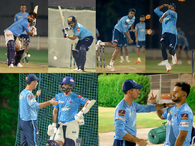 Pant Ashwin Shaw Umesh Ishant Rahane in Training