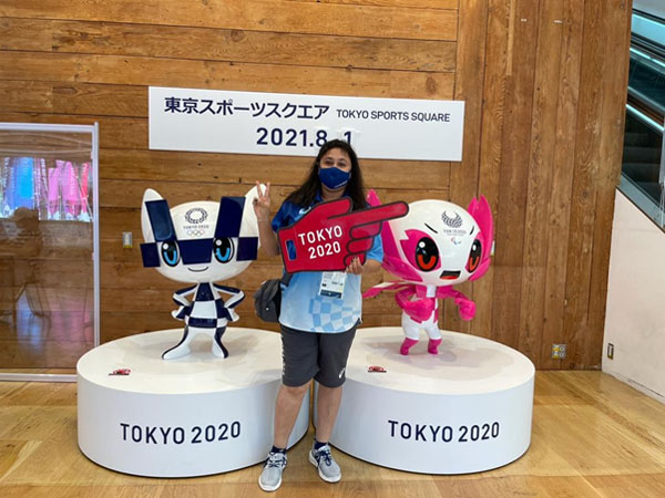 Paromita Roy volunteer tokyo olympic 2020 2