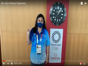 Paromita Roy volunteer tokyo olympic 2020