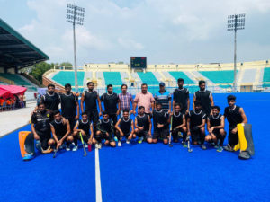 Shyam lal College Hockey Team Wins