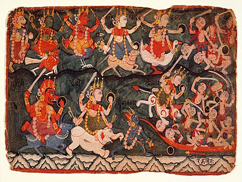 eight deities ruling over the eight quarters of the universe