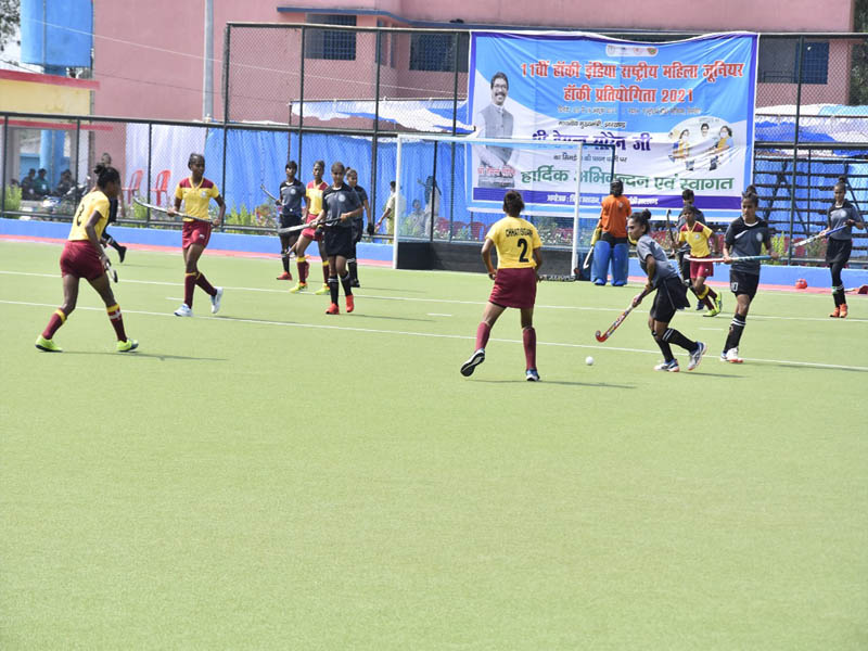 11th Hockey India Junior Women National Championship 2021 Day 2