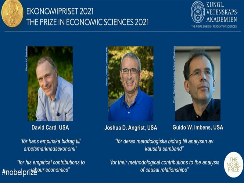 3 US Based Economists Win Nobel prize