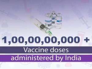 India crosses 100 cr COVID vaccine dose landmark